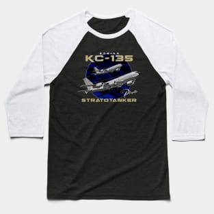 Boeing KC-135 Stratotanker Heavy Aircraft Baseball T-Shirt